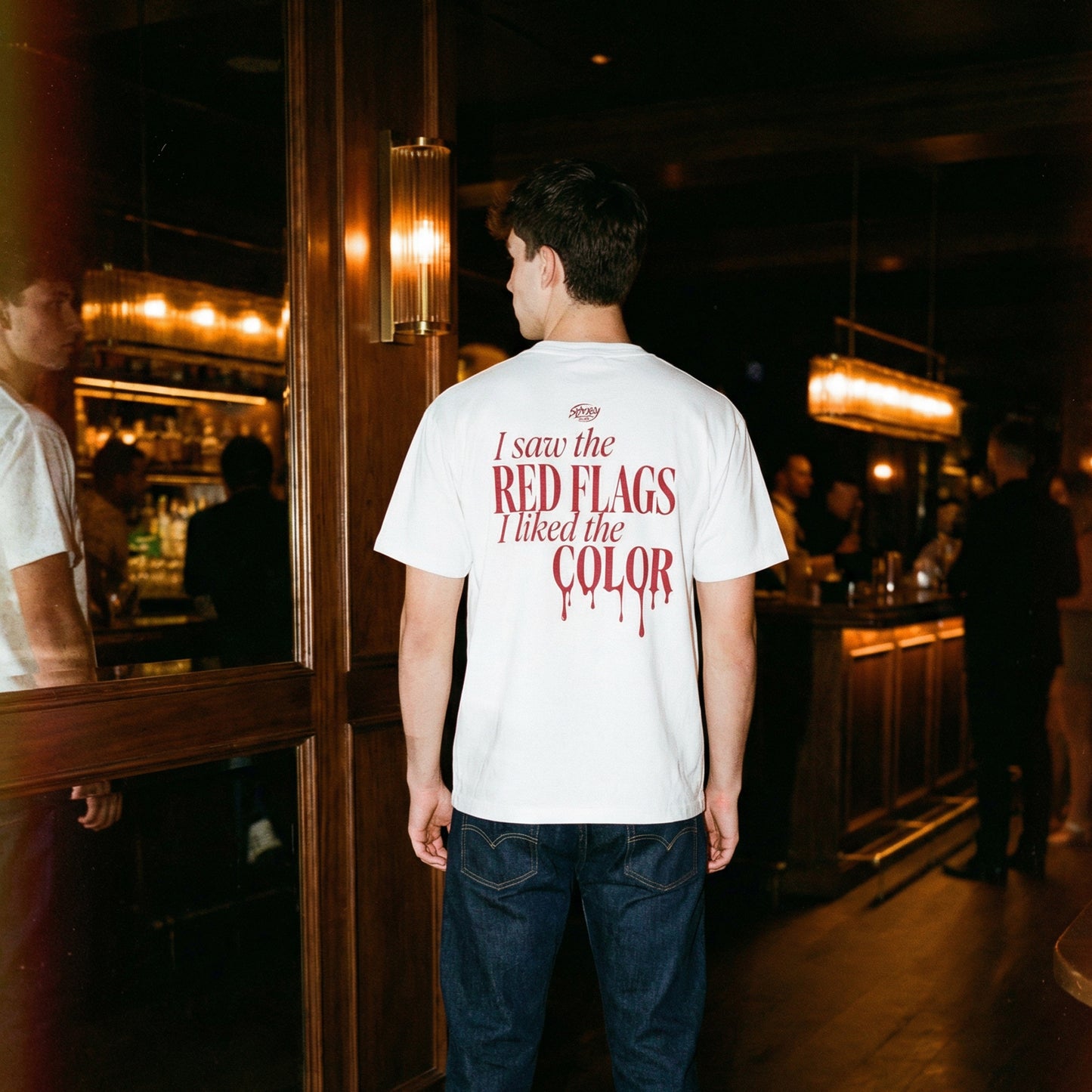 I Saw the Red Flags I Liked the Color T-Shirt by Starsky Lab